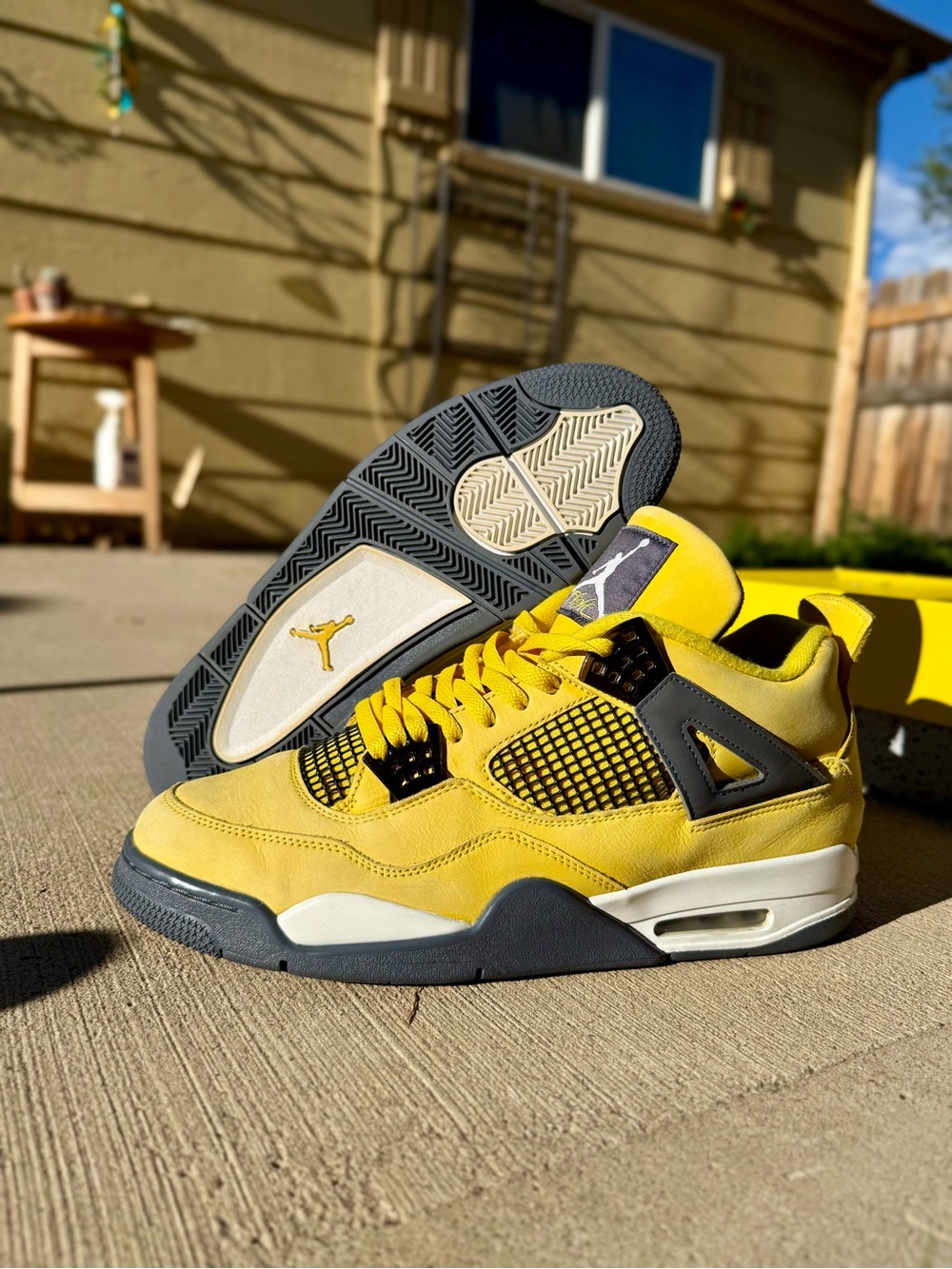 Jordan 4 Retro Lightning Size 13 w/ box & receipt